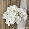 Flores de Casamento Brancas Simulação Flores de Casamento Arranjo de Cena Flores Artificiais Paisagismo Flores de Fileira no Chão Decoração Suave Arte Floral Arranjo de Flores Rosas