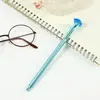 Plástico Creativo Piedra de Diamante Grande Bolígrafo de Gel Bolígrafo de Regalo Publicitario Flash Japonés y Coreano Bolígrafo para Estudiantes Pequeña Papelería Fresca