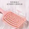 Peine Especial con Airbag de Costillas Huecas para Cabello Fino y Delgado, Crea Altura en la Corona y Raíces Voluminosas, Peine Masajeador del Cuero Cabelludo y Alisador del Cabello, Mayoreo