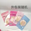 Esponja de terciopelo de cristal de 70 rondas, adecuada tanto para uso seco como húmedo, para fijar el maquillaje, una esponja redonda portátil