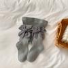 Meia-calça Nova de Primavera para Meninas Estilo Princesa Coreana Laço Grande Macacão para Bebê