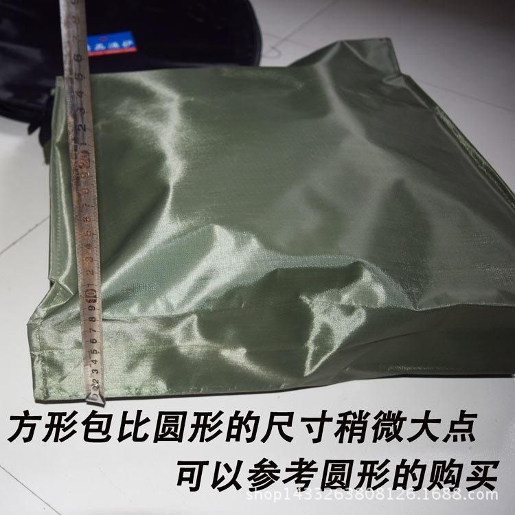批发普通方形圆形帆布鱼护包