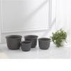 Estilo Japonês Simples Vaso Carnudo Vaso de Flores Grande Espessado Vaso Econômico de Terra Vaso de Flores Plástico Carnudo Baixo para Vegetais e Flores