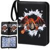 Fabricante Venta al por Mayor Transfronteriza Libro de Cartas Pokemon 4/9 Rejillas de Palacio Pokemon PU Cuero Cremallera Libro de Almacenamiento de Cartas