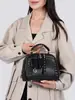 Bolso Bandolera para Mujer 2026 Nuevo Modelo, Gama Alta Vintage Gran Capacidad Tejido Multicompartimento Hombro Único Bandolera Bolso de Mano de Moda