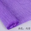 5 Rollos Papel Crepé Engrosado Clavel Flor DIY Material Hecho a Mano Papel Papel Plegado de Colores Flor Rosa Papel con Borde Enrollado