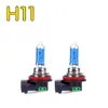 Bombilla halógena para coche de cuarzo H11 de alta calidad, luz súper blanca, 12V55W, faro de luz alta y baja, 100W, luz antiniebla