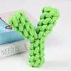 Fornecimento Exclusivo Transfronteiriço de Brinquedos de Mastigar para Cachorros Duráveis e Resistentes à Mordida, Brinquedos para Pets com Nós, Brinquedos de Dentes para Limpeza de Cachorros Tecidos para Pets