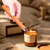Encendedor de pulso para velas aromáticas, varilla de encendido electrónica para estufa de gas, encendedor recargable para el hogar con mango largo