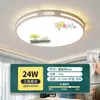 Nueva Lámpara de Techo para Sala de Estar Estilo Chino 5 Lámparas de Techo LED para Hogar Nueva Lámpara de Techo Simple y Grande para Habitación Dormitorio Estilo Moderno Minimalista Hierro