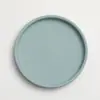 Base de Mimbre Cerámica Quemada Esterilla Decorativa para Agua Florero Nórdico Color Apagado Maceta Engrosada Recolector de Agua