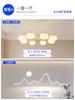 Lustre para Sala de Estar Luz Principal Moderno Simples Atmosférico Francês Creme Abóbora Nuvem Quarto 2025 Novo Iluminação Zhongshan