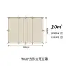 Toldo de Camping al Aire Libre Algodón Retro Protector Solar Impermeable Mariposa Lujo Ligero Cuadrado Protector Solar Toldo de Tienda de Camping