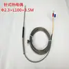 Acessórios para Máquina de Moldagem por Injeção Haitiana Termopar Tipo K Tipo Anel de Retenção Tipo Mola de Compressão Linha de Detecção de Temperatura Tipo Agulha Temperatura do Óleo