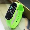 Nuevo reloj electrónico para estudiantes nuevo color caramelo mi 9LED pulsera reloj táctil impermeable niños reloj personalizado venta al por mayor