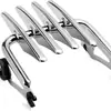 Harley Road King, portaequipaje de liberación rápida para glinding, opcional en negro y galvanizado