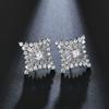 Aretes de estrella estilo coreano creativos nuevos aretes de circonita AAA aretes hermosos dulces venta directa de fábrica