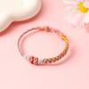Nuevo Estilo Festival del Bote del Dragón Cuerda de Colores Zongzi Pulsera Hecha a Mano Accesorios de Joyería DIY Pulsera para Niños Cuerda de Colores