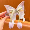 [Borboleta Tulipa] Estilo Coreano Super Fada Estilo Antigo Doce Borboleta Tulipa Grampo de Cabelo Acessórios de Cabelo Fada Grampo Doce