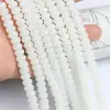 Ábaco de Cristal de Imitación Jade Multicolor, Cuentas Espaciadoras de Cristal de Imitación Porcelana, Accesorios para Joyería DIY, Espaciador 40cm