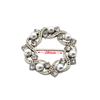 Hebilla de Nudo para Ropa Fija Artefacto Cintura Broche de Perla Metal Perla Hebilla para Prenda Hebilla para Toalla de Seda Aleación Hebilla Decorativa