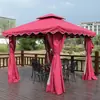 Gazebo Externo Toldo Externo Barraca de Publicidade para Eventos Tenda de Jardim Pátio Gazebo de Quatro Colunas Guarda-sol Abrigo de Chuva para Carro