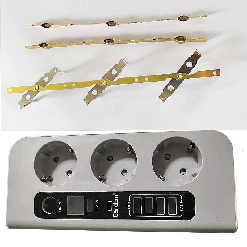 排插接触铜片全套