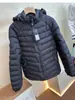 Qualidade Recomendada! Série Costelas Capuz Removível Inverno Masculino e Feminino Leve Impermeável Jaqueta de Algodão Proteção Frio Roupas Quentes de Algodão