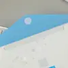 Bolsa Plástica PP Espessa para Documentos Personalizada Transparente com Velcro para Informações Bolso com Aba para Cartão de Visita Slot para Cartão de Calça Padrão Logotipo Impresso