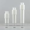 15/30/50ml Tampa Rotativa Redonda Garrafa de Vácuo Frasco Cosmético Essência Loção Pressionando Cosmético Creme para os Olhos Frasco