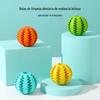 Spot atacado couro panning novo transfronteiriço brinquedos para animais de estimação borracha de leite melancia limpeza de dentes bola para pet
