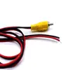 Lote directo de fábrica de línea de conexión de subcaja de audio de 1.5 metros línea roja y negra cabeza plana única línea de audio RCA