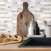 Europa, América y Australia pegatinas de pared de pegamento de gota de cristal tridimensional papel tapiz autoadhesivo pegatinas impermeables para inodoro cocina a prueba de aceite resistente a altas temperaturas