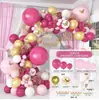 Macaron Balão terno Cena Layout Balão Arco Casamento Aniversário Festa Decoração Loja Balão Cadeia Pacote