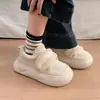 Invierno 2026: Zapatos de algodón de estilo retro, cálidos y a prueba de viento, con cierres de velcro, adecuados para estudiantes, para ir al trabajo y para el uso casual diario.