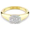 Collar de cristal octagonal, anillo de circonita versátil, juego de pulseras de alta gama juegosdejoyas