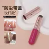 Pincel para Labios con Tapa, Bolígrafo para Manicura con Puntos, Bolígrafo de Silicona para Manicura, Pincel de Silicona para Labios, Corrector Portátil, Pincel para Manicura de Uñas Difuminado
