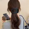 Pinza para el Cabello Plana Estilo Hawaiano para Mujer, Adecuada para Peinados Recogidos en la Parte Trasera de la Cabeza, Pasador de Nácar, Peinado Semi-Recogido, Pinza para el Cabello que No Daña, Accesorio para el Cabello