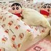 Conjunto Autêntico Licenciado Crayon Shin-Chan de Algodão Puro Quatro Peças - Nova Coleção Primavera/Verão 2026
