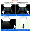 Luz de Techo con Sensor de Radar a Prueba de Tres Elementos para Pasillos, Vestíbulos, Escaleras, Luz con Sensor de Movimiento Humano, Luz LED con Sensor de Radar