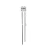 Sombrero de Paja F5 850Nm 0.1W Tubo Emisor Infrarrojo Luz Indicadora LED de Alto Brillo Conexión Directa Enchufe Rojo de Ráfaga Perla de Lámpara LED Plug-In