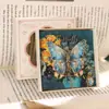 Marcador de Libros Hueco de Metal con Forma de Mariposa, Marcador Inspirador Exquisito y de Alta Gama, Pequeño Regalo para Estudiantes, Recuerdo Cultural y Creativo de Graduación