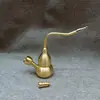 Cabaça de Latão Pote para Fumar Ornamento de Metal Dupla Finalidade Filtro de Água Bolsa de Água de Latão Pote de Fumar Cobre de Metal