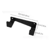 Venta Caliente Transfronteriza Colgador de Pared para Exteriores, Patio, Gancho, Maceta, Comedero para Pájaros, Linterna, Estante de Montaje en Pared, Colgador de Plantas de Metal Negro