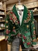 Sitio independiente transfronterizo Amazon TEME blazer de pana para hombre de manga larga con doble bolsillo