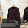 Cárdigan de punto holgado recto largo de manga larga con botones y cuello redondo de estilo minimalista, chaqueta suéter simple casual de color liso para ir al trabajo