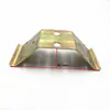 Tapón de mueble engrosado conector de ángulo de acero para taburete conector de ángulo de hierro ferretería para pata de mesa de comedor bisagra de cama tapón de cama código de ángulo
