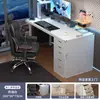Mesa de Computador para Quarto de Menina, Mesa de Trabalho para Uso Doméstico, Mesa Gamer Branca, Mesa Simples Moderna, Mesa Estilo Creme