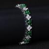 Pulsera pulsera de circón versión coreana directa de fábrica cobre con incrustaciones de circón femenino ins personalidad simple pequeña joyería al por mayor