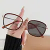 Nuevas Gafas que Cambian de Color y Bloquean la Luz Azul, Gafas Lisas de Alta Gama Estilo Coreano para Mujer, Monturas de Gafas Modernas Estilo Coreano para Hombre